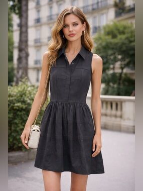 🌺 Sachin & Babi Tiered Shirt Dress